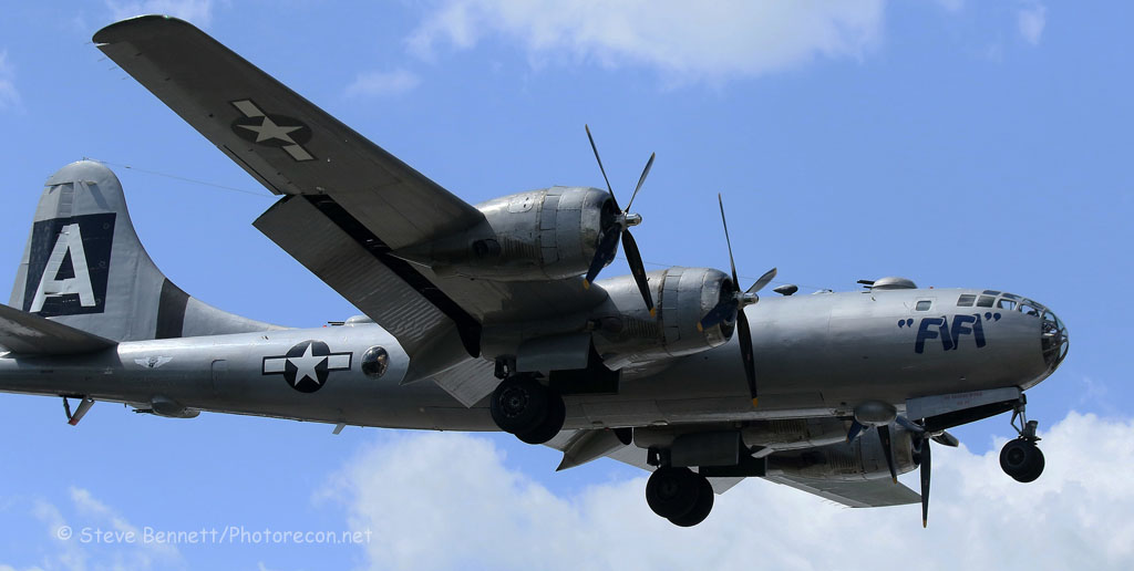 1945 B-29 Superfortress, FIFI, NX529B, in Nashua (7080.2)