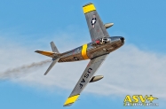 F-86 Sabre French Valley Air Show 2015 FB