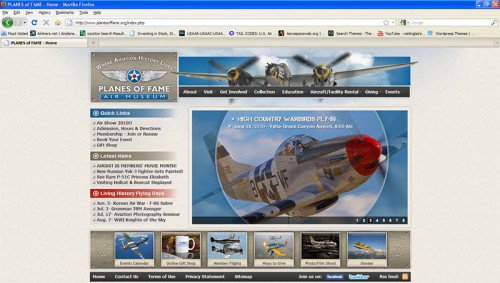 Photorecon published on Planes of Fame website