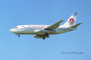 American West B.737-277, N179AW, BWI, 3 Occt 97,