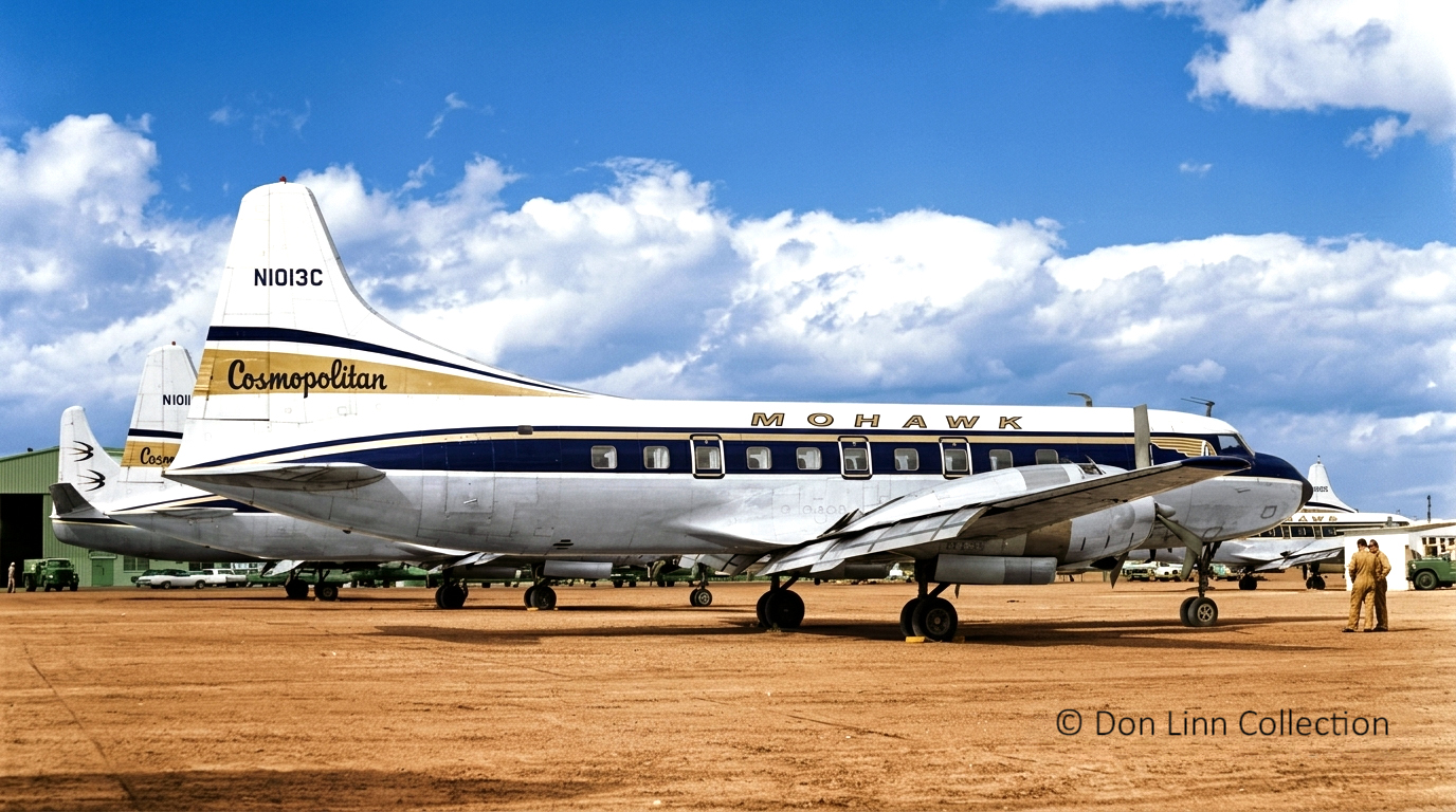 Mohawk-CV-240-N1015C-Las-Vegas-McCarran-Airport-LAS-13-March-1968