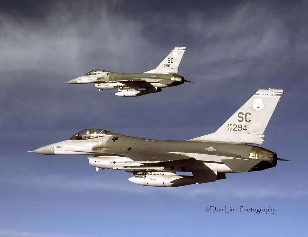 F-16A, 79-294, 79-288