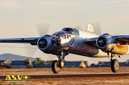 POF B-25 Takeoff