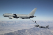 KC-46 refueling F-15E