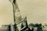 A damaged Australian Sopwith Camel as flown by 4 Sqn AFC (RAAF Museum)